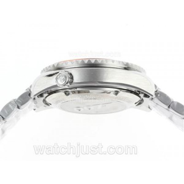 Omega Planet Ocean 007 Quantum Of Solace Edition Working Chronograph with Orange Bezel-Lady Size