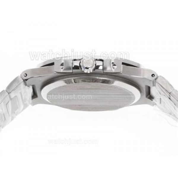 Patek Philippe Nautilus Swiss ETA 2836 Movement with Black Dial S/S