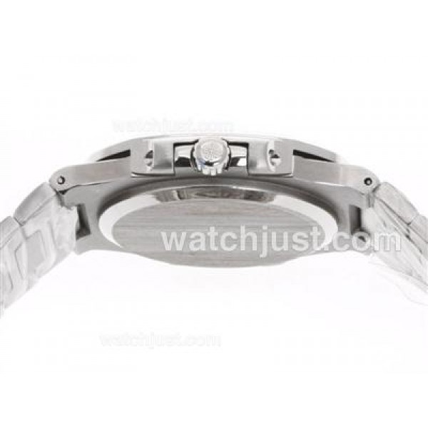 Patek Philippe Nautilus Swiss ETA 2836 Movement with Black Dial S/S