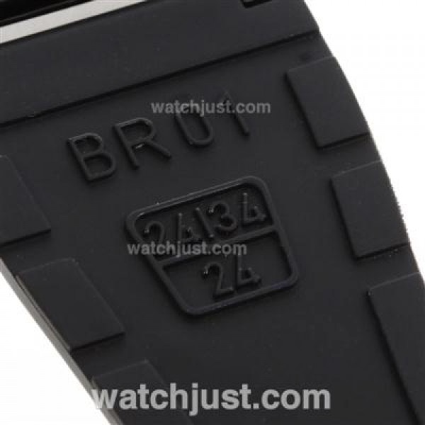 Bell & Ross BR 01-92 Automatic PVD Case with Black Dial-Orange Markers 46x46mm