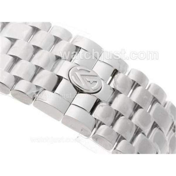 Franck Muller Conquistador King Chronograph Swiss Valjoux 7750 Movement with White Dial S/S
