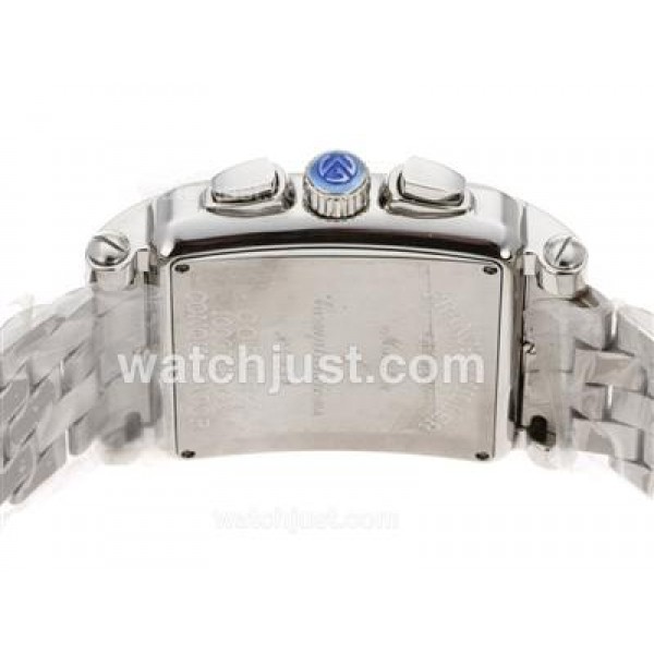 Franck Muller Conquistador King Chronograph Swiss Valjoux 7750 Movement with White Dial S/S