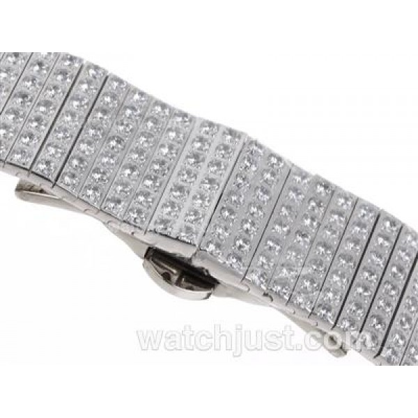 Piaget Limelight Swiss ETA Movement with Full Diamonds-Couple Watch