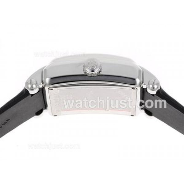 Franck Muller Conquistador King Swiss ETA 2824 Movement with White Dial-Rubber Strap