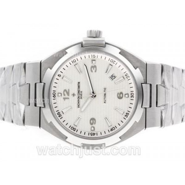 Vacheron Constantin Overseas Swiss ETA 2836 Movement with White Dial S/S-1:1 Version