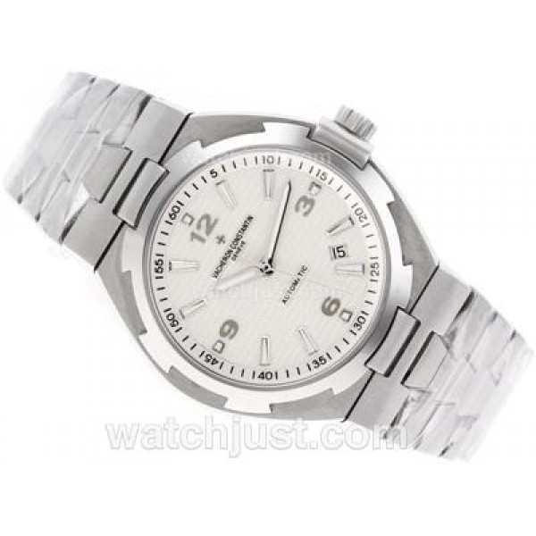 Vacheron Constantin Overseas Swiss ETA 2836 Movement with White Dial S/S-1:1 Version