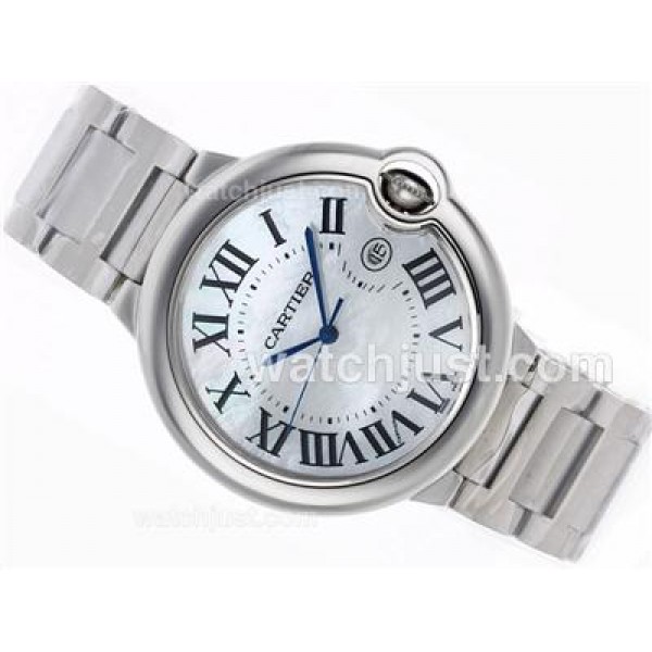 Cartier Ballon bleu de Cartier Swiss ETA Movement with MOP Dial S/S