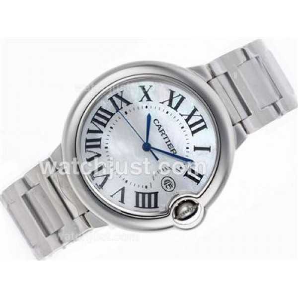 Cartier Ballon bleu de Cartier Swiss ETA Movement with MOP Dial S/S