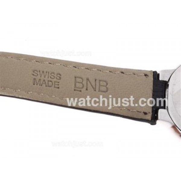 Cartier Ballon bleu de Cartier Swiss ETA Movement White Dial with Leather Strap-Lady Size