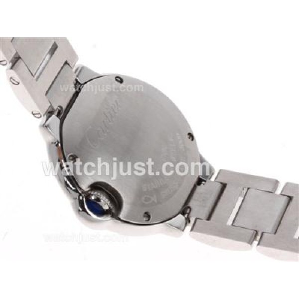 Cartier Ballon bleu de Cartier Swiss ETA Movement with White Dial S/S-Lady Size