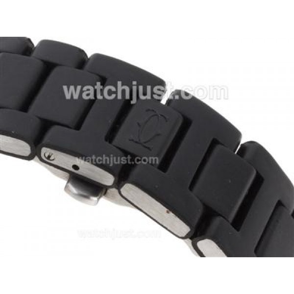 Cartier Pasha Swiss ETA 2836 Movement with Black Dial