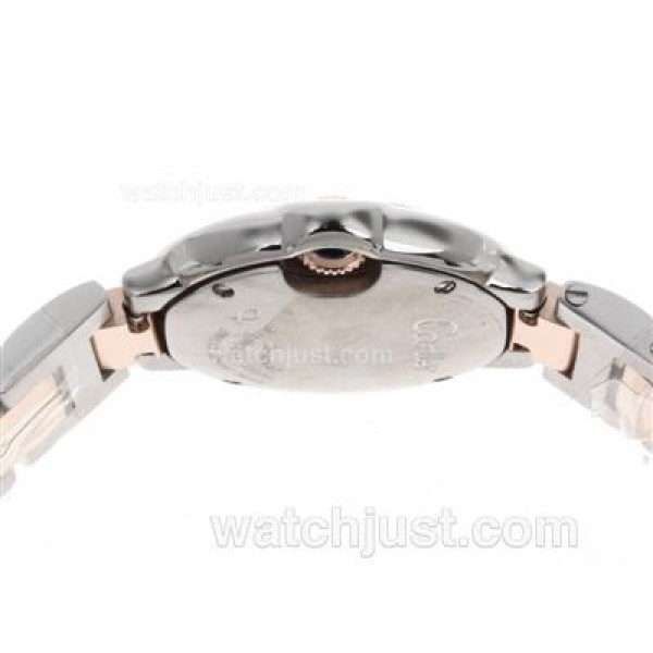 Cartier Ballon bleu de Cartier Swiss ETA Movement Two Tone with MOP Dial S/S-Lady Size