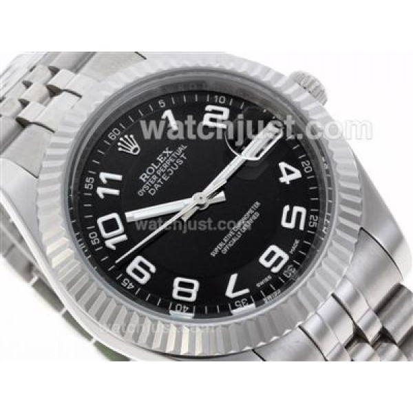 High Quality Rolex Datejust II Replica Watches With Black Dials For Sale