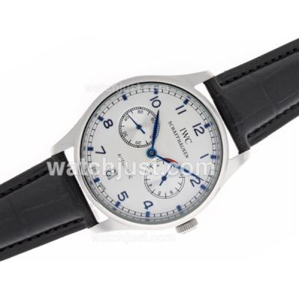 IWC Portugese 7 Days Working Power Reserve Automatic with Blue Markers-21600bph