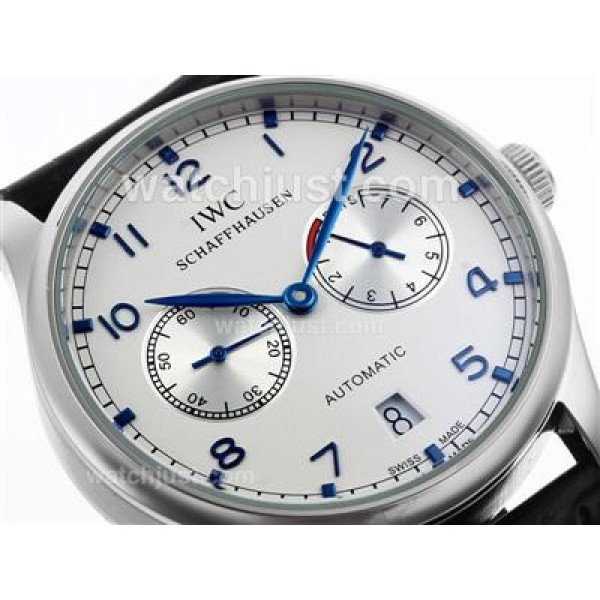 IWC Portugese 7 Days Working Power Reserve Automatic with Blue Markers-21600bph