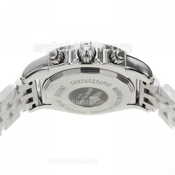 Breitling Chronomat B01 Swiss Valjoux 7750 Movement Roman Markers with Brown Dial S/S