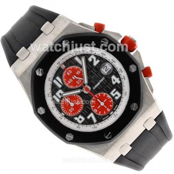 UK Swiss Made Replica Audemars Piguet Royal Oak Offshore Chrono Asia Valjoux 7750 Movemen with Full Titanium Case-Tour Auto Limited Edition
