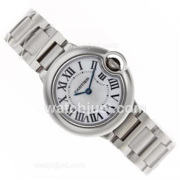 Cartier Ballon bleu de Cartier Swiss ETA Movement with MOP Dial S/S