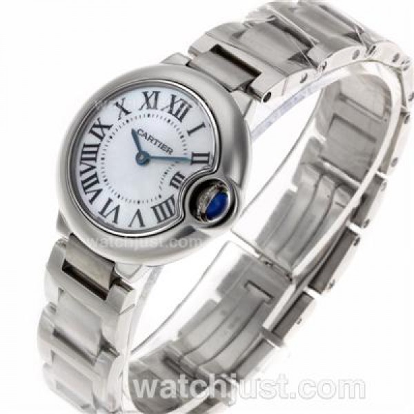 Cartier Ballon bleu de Cartier Swiss ETA Movement with MOP Dial S/S