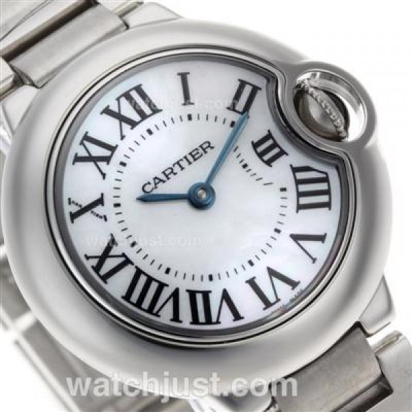 Cartier Ballon bleu de Cartier Swiss ETA Movement with MOP Dial S/S