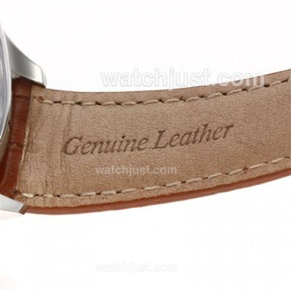 UK Best Fake IWC Portuguese F.A Jones Working Tourbillon Power Reserve Manual Winding with White Dial Watches For Sale