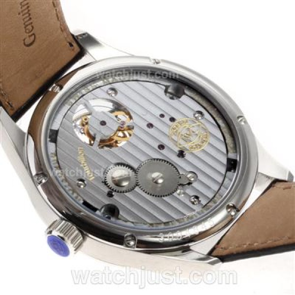 UK Top Quality Replica IWC Portuguese F.A Jones Working Tourbillon Power Reserve Manual Winding with Black Dial