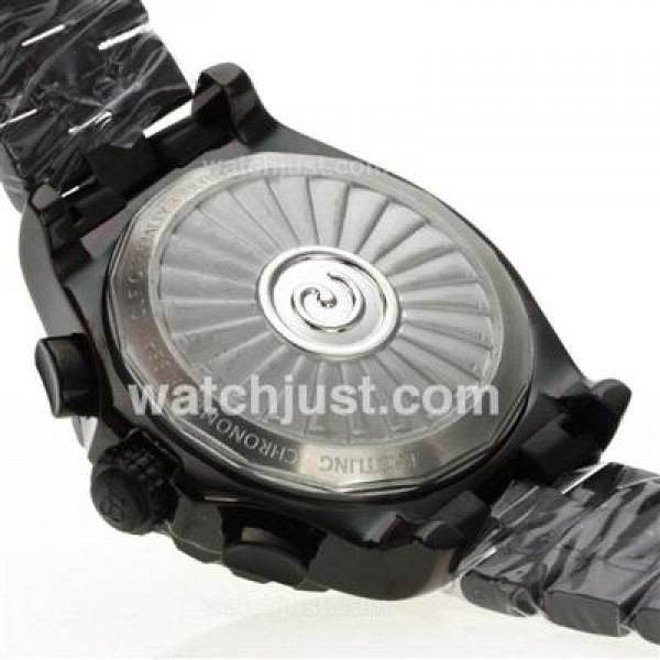 Breitling Emergency Digital Player Full PVD with White Dial