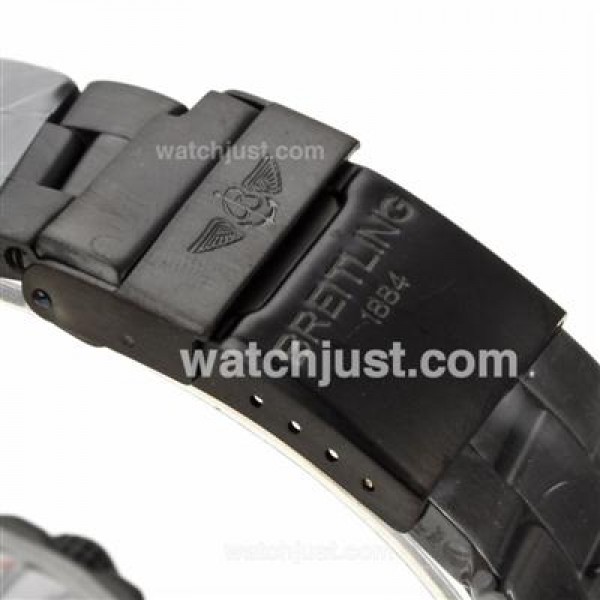Breitling Emergency Digital Player Full PVD with White Dial