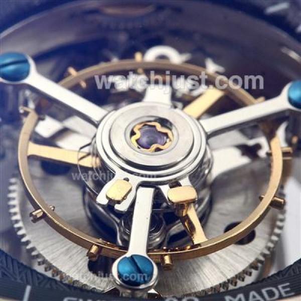 UK Perfect Replica Vacheron Constantin Watches With Black Dials For Men
