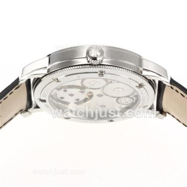 UK Perfect Replica Vacheron Constantin Watches With Black Dials For Men