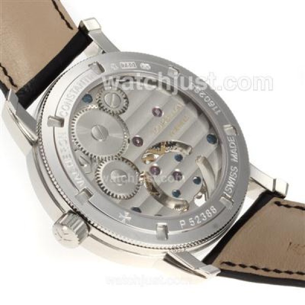UK Perfect Replica Vacheron Constantin Watches With Black Dials For Men