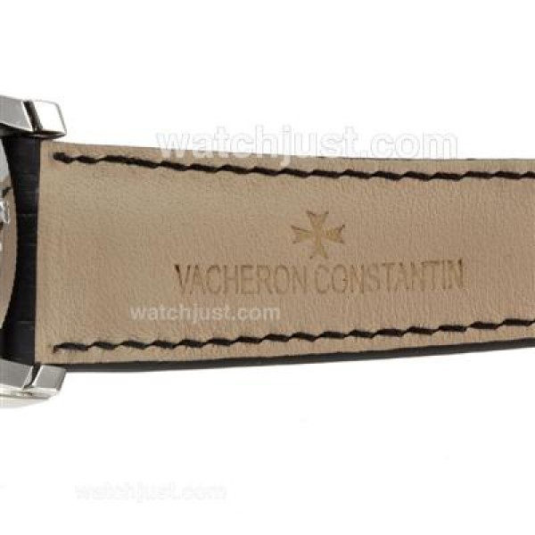 UK Perfect Replica Vacheron Constantin Watches With Black Dials For Men