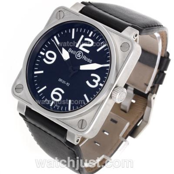 Bell & Ross BR 01-92 Swiss ETA 2892 Movement with White Marking-46x46mm Updated Version