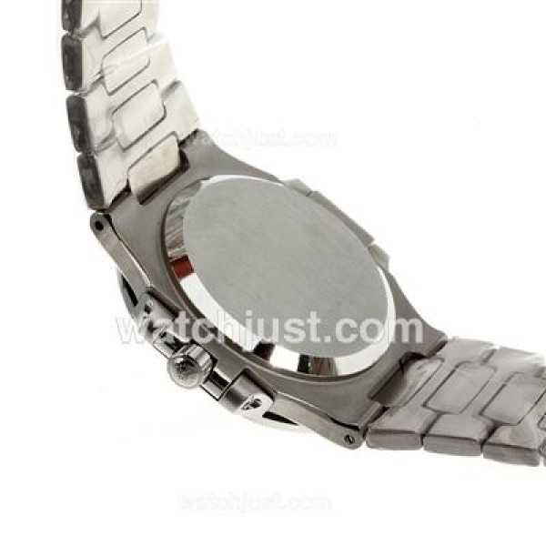 Patek Philippe Nautilus Swiss ETA 2836 Movement Diamond Markers with Gray Dial S/S