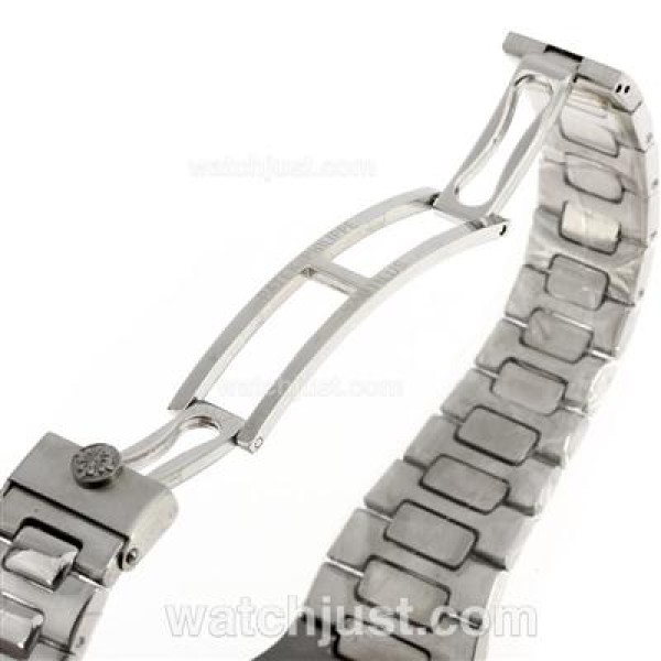 Patek Philippe Nautilus Swiss ETA 2836 Movement Diamond Markers with Gray Dial S/S