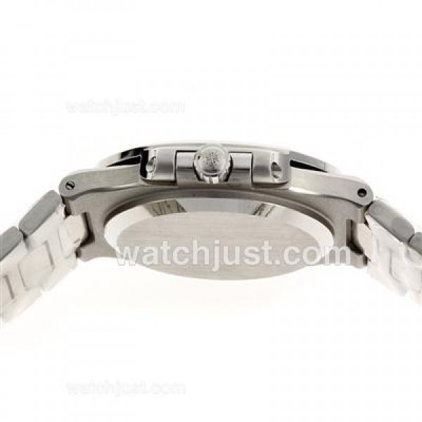 Patek Philippe Nautilus Swiss ETA 2836 Movement Diamond Markers with Green Dial S/S