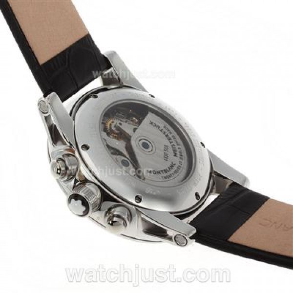 Montblanc Time Walker Chronograph Swiss Valjoux 7750 Movement with Black Dial-10th Limited Edition