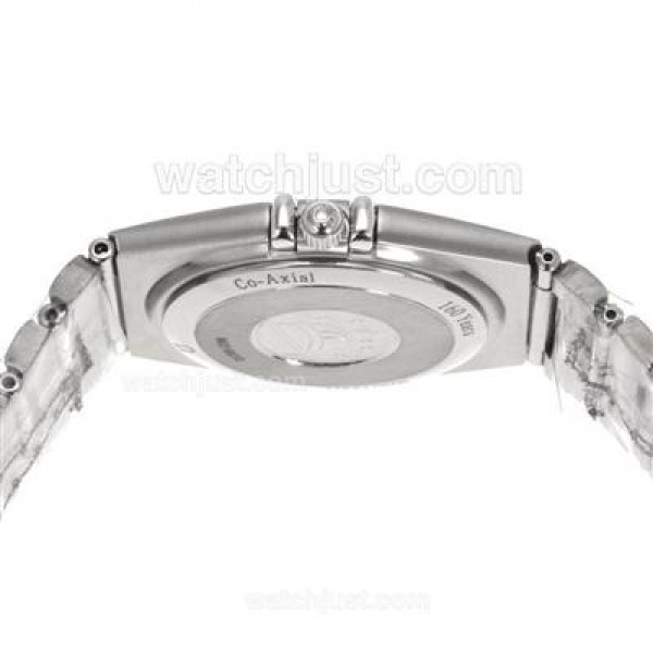 Omega Constellation Swiss ETA Movement Diamond Bezel and Markers with MOP Dial