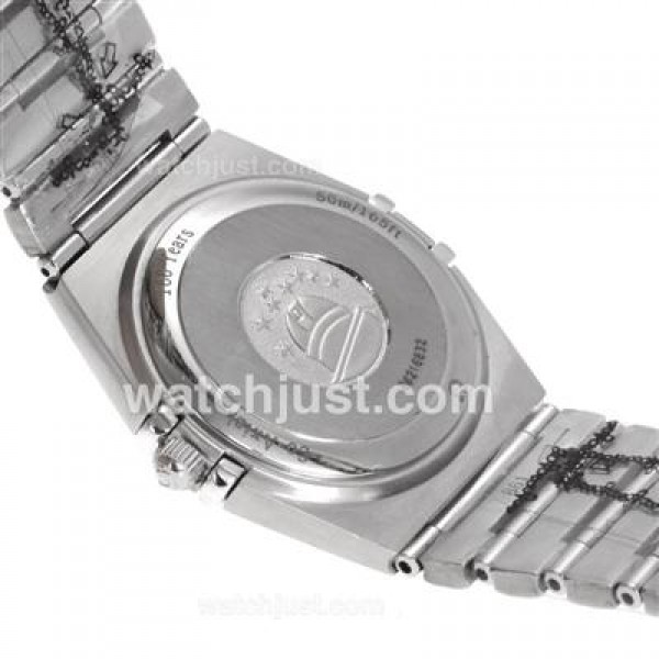 Omega Constellation Swiss ETA Movement Diamond Bezel and Markers with MOP Dial