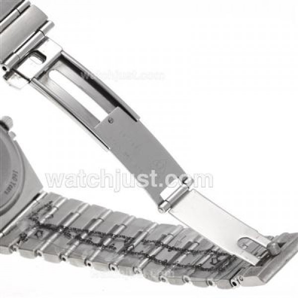 Omega Constellation Swiss ETA Movement Diamond Markers with Black Dial