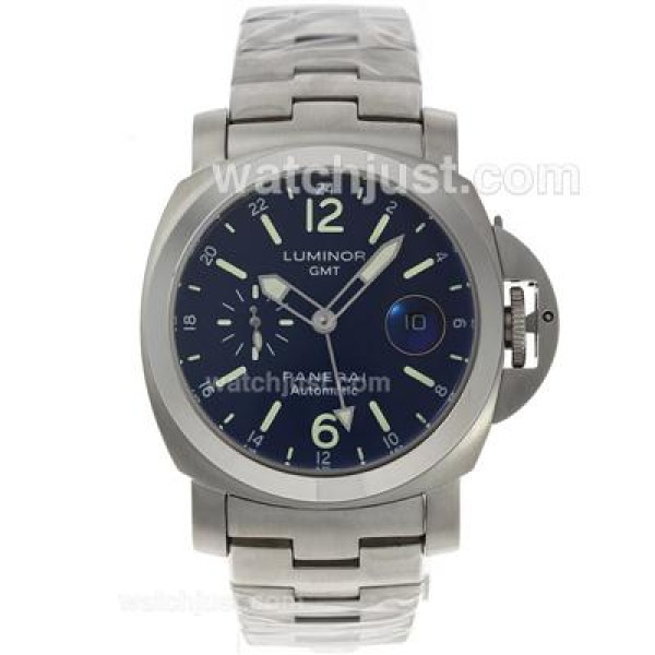 Panerai Luminor GMT Automatic with Black Dial S/S