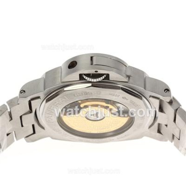 Panerai Luminor GMT Automatic with Black Dial S/S