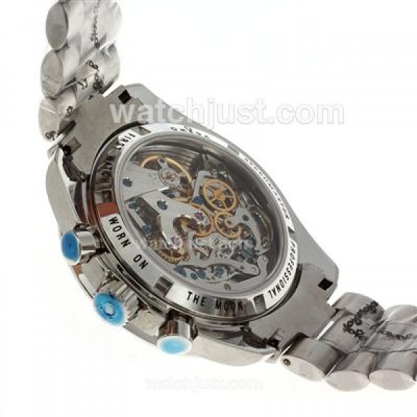 Omega Speedmaster Moon Watch 40th Anniversary Limited Edition S/S-Lemania Movement-Golden Medallion