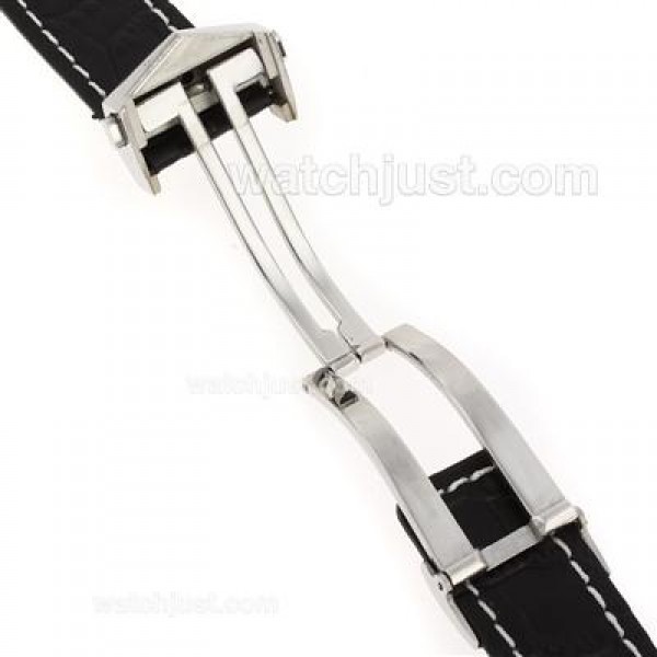 Tag Heuer Leather Strap With Deployment Buckle-22mm