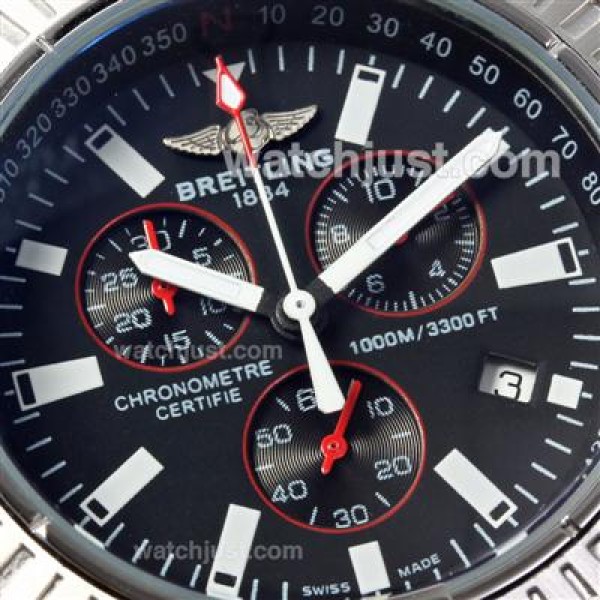 Breitling Colt Working Chronograph with Black Dial S/S