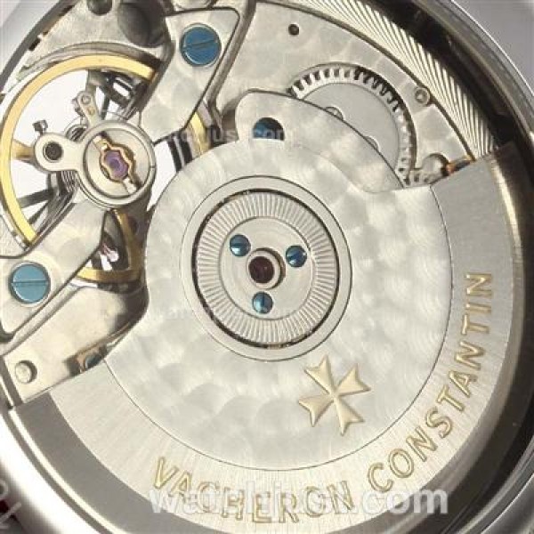 Vacheron Constantin Malte Tourbillon Automatic with Black Dial-Leather Strap