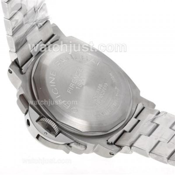 Panerai Luminor Daylight Working Chronograph with Black Dial S/S
