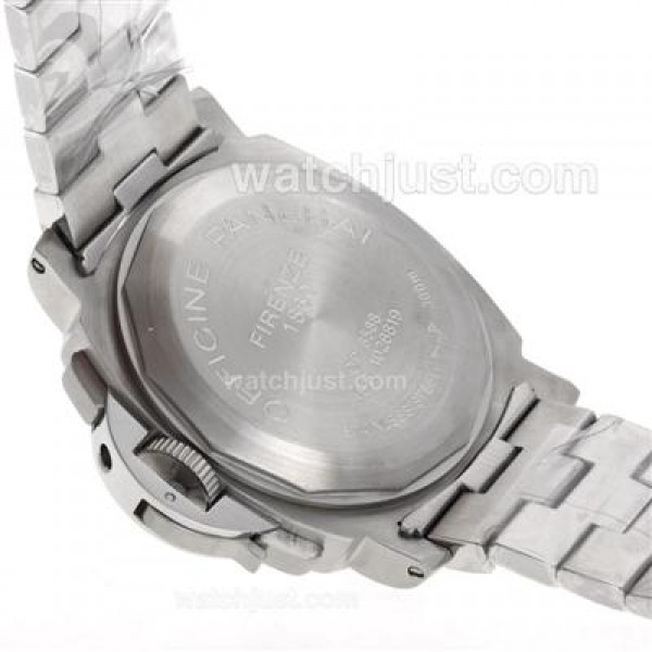 Panerai Luminor Daylight Working Chronograph with Black Dial S/S