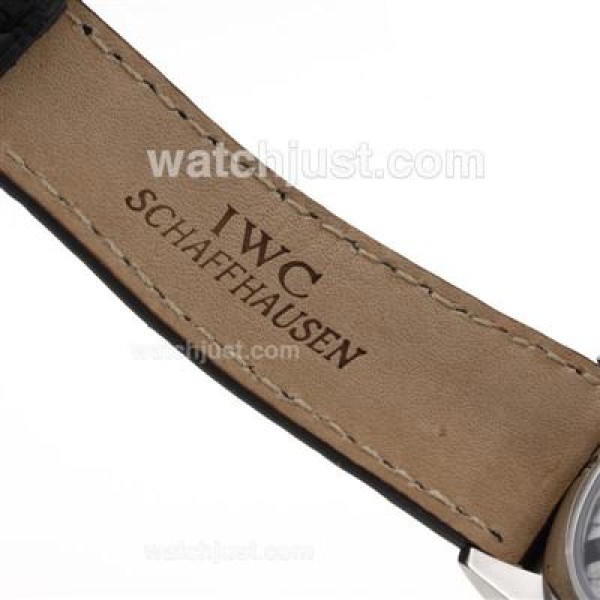 UK 1:1 Wholesale Replica IWC Portuguese F.A Jones Working Tourbillon Power Reserve Manual Winding with Gray Dial Watches