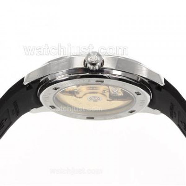 Patek Philippe Nautilus Automatic with Brown Dial-Rubber Strap
